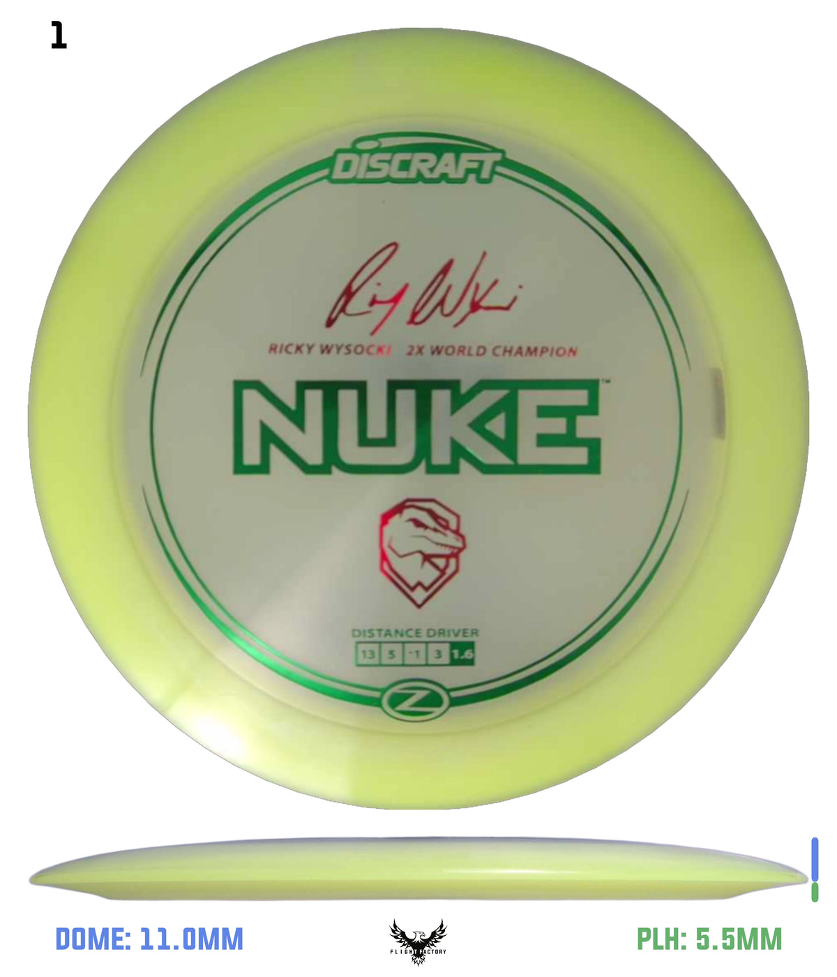 Discraft Z Nuke - Ricky Wysocki Signature Series