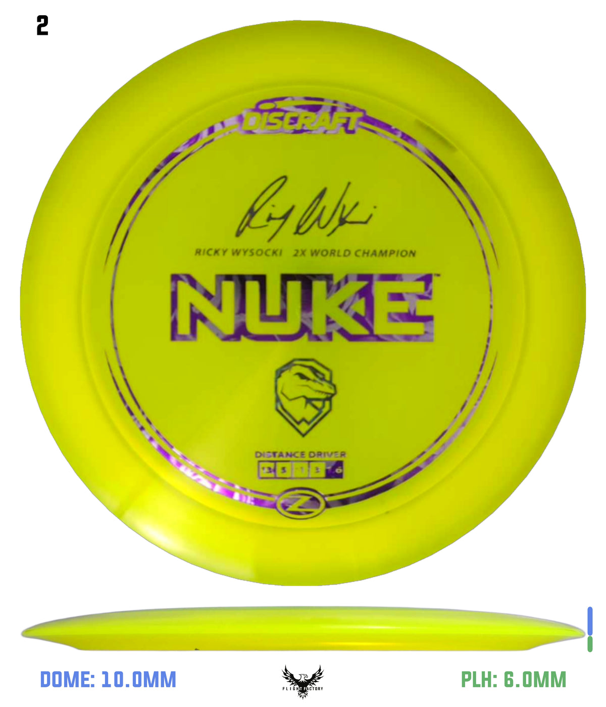 Discraft Z Nuke - Ricky Wysocki Signature Series