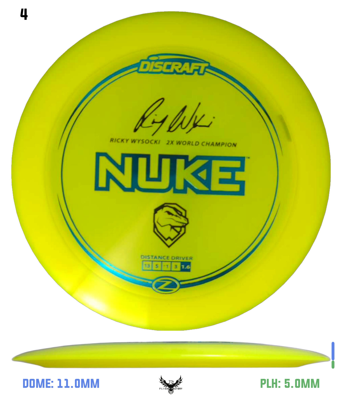 Discraft Z Nuke - Ricky Wysocki Signature Series