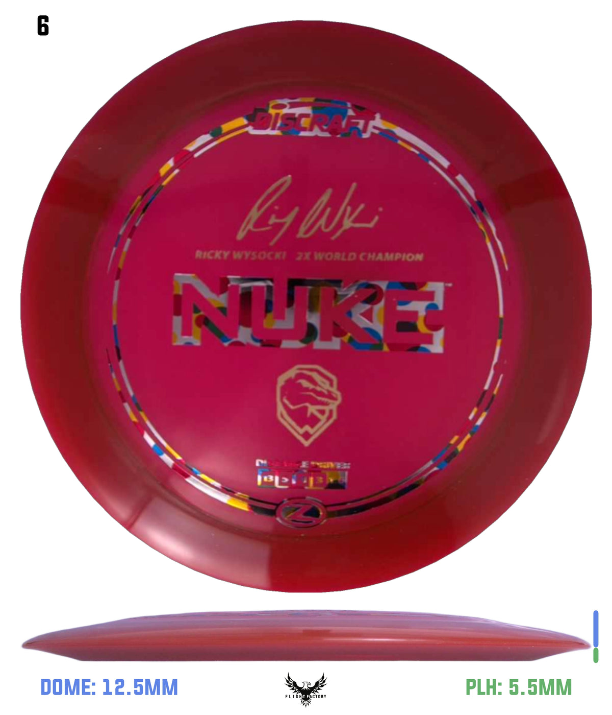 Discraft Z Nuke - Ricky Wysocki Signature Series