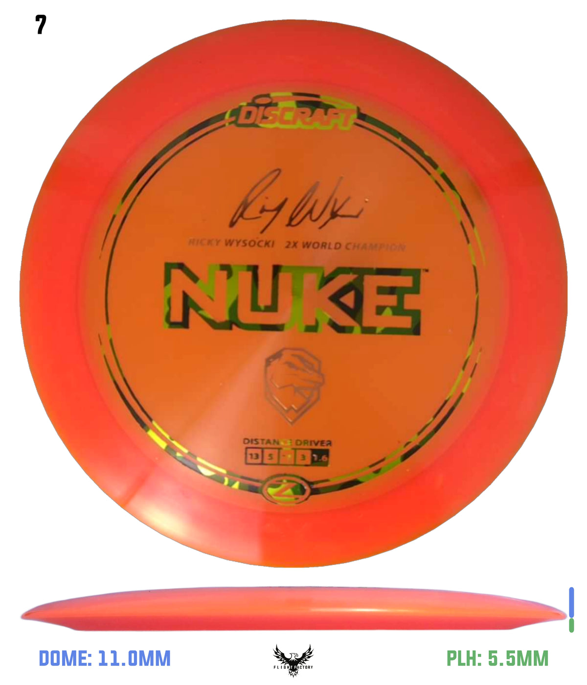 Discraft Z Nuke - Ricky Wysocki Signature Series