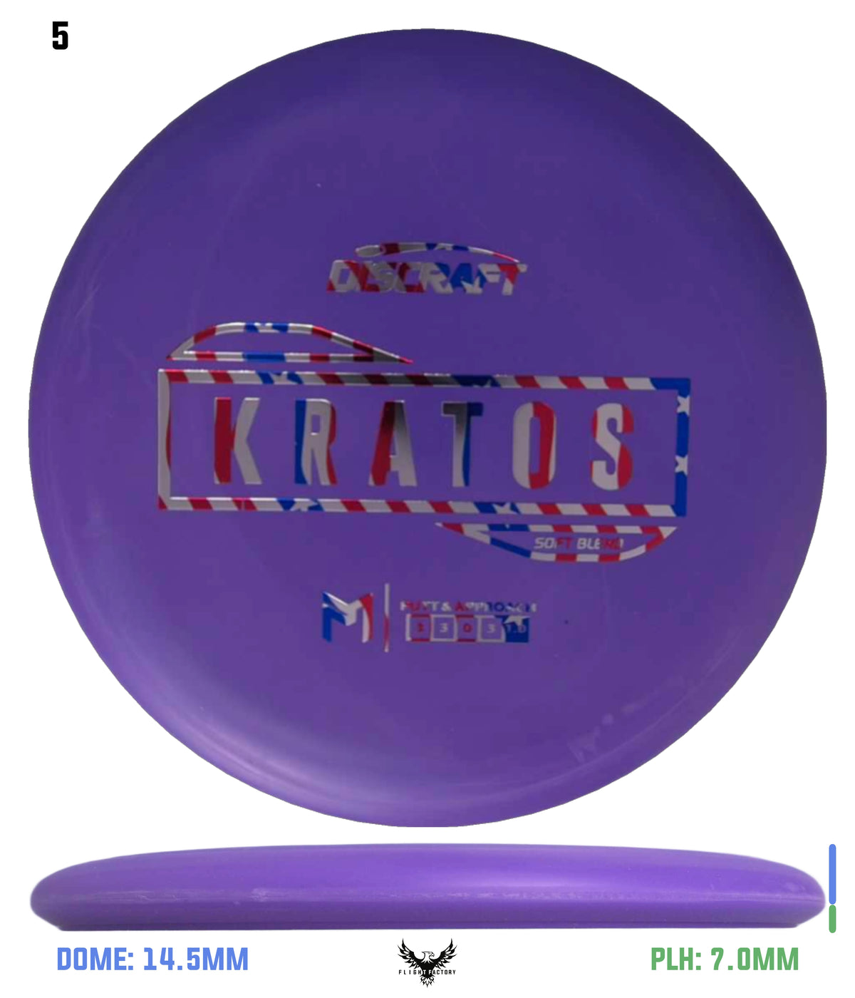 Discraft Paul McBeth Putter Line Kratos - Soft Blend