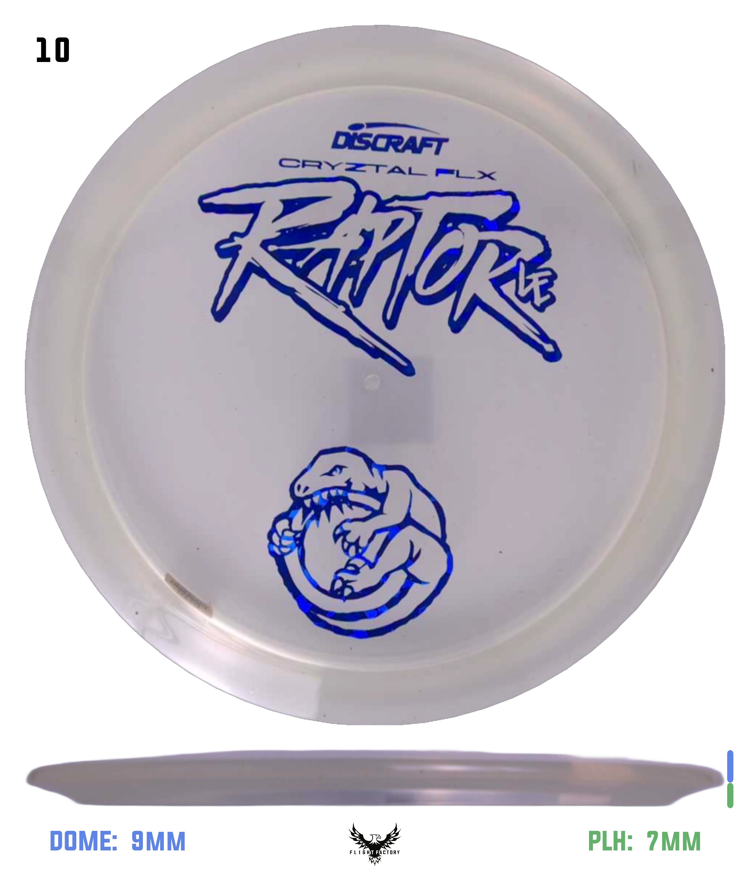 Discraft CryZtal FLX Raptor - Ledgestone Wave 1 (2025
