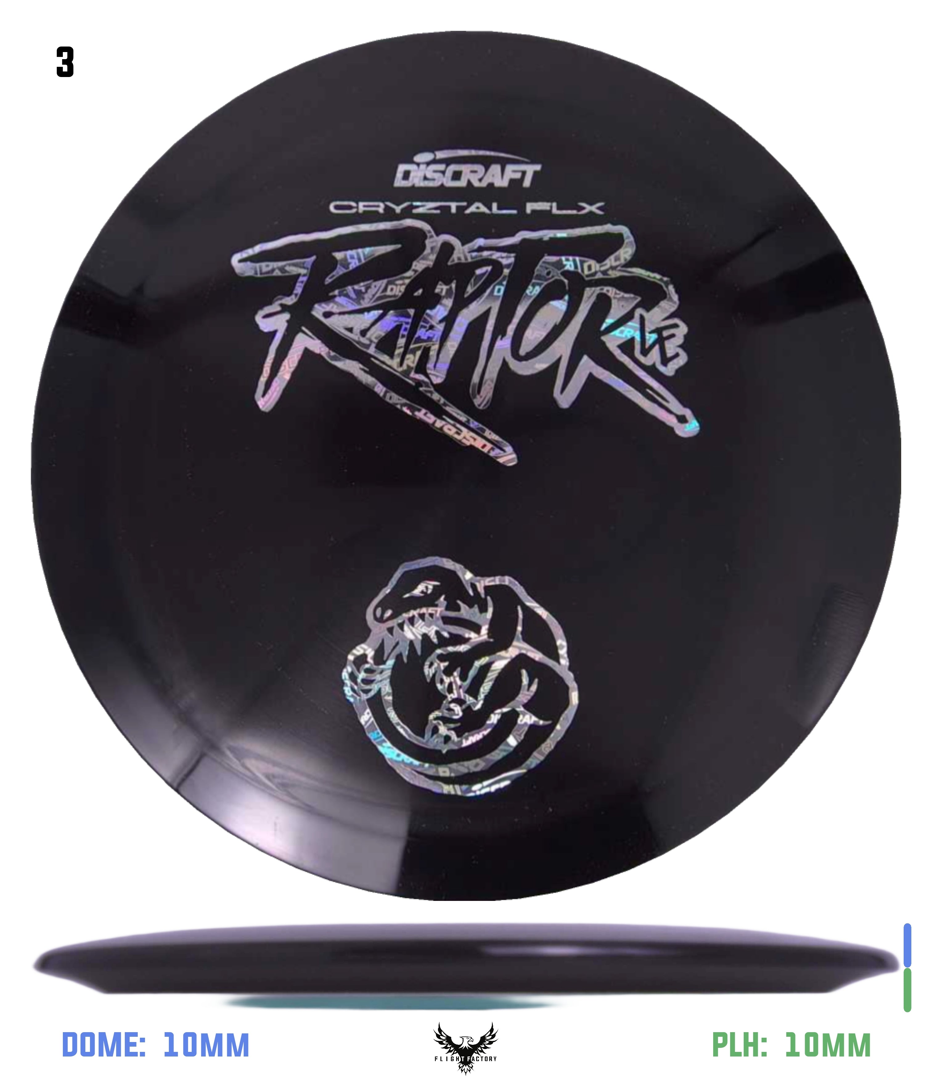 Discraft CryZtal FLX Raptor - Ledgestone Wave 1 (2025