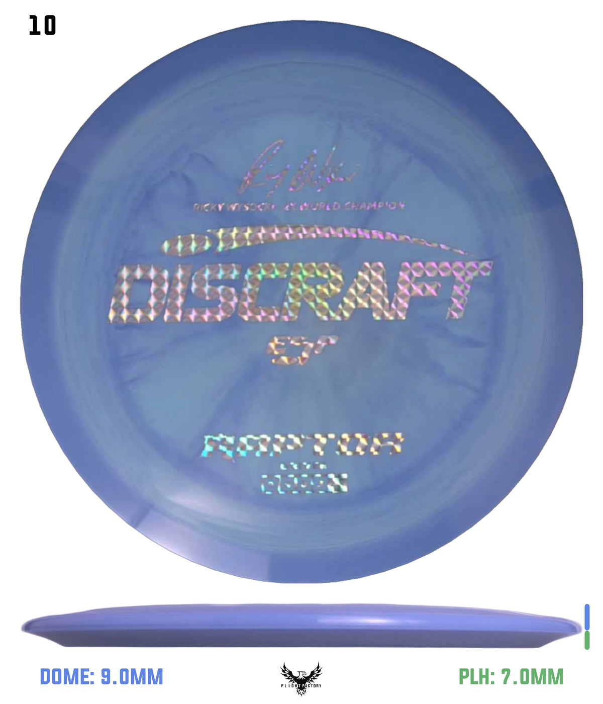 Discraft ESP Raptor - Ricky Wysocki Signature Series