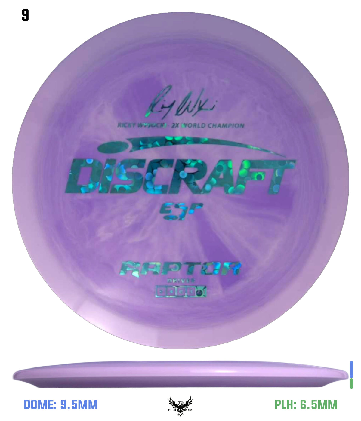 Discraft ESP Raptor - Ricky Wysocki Signature Series
