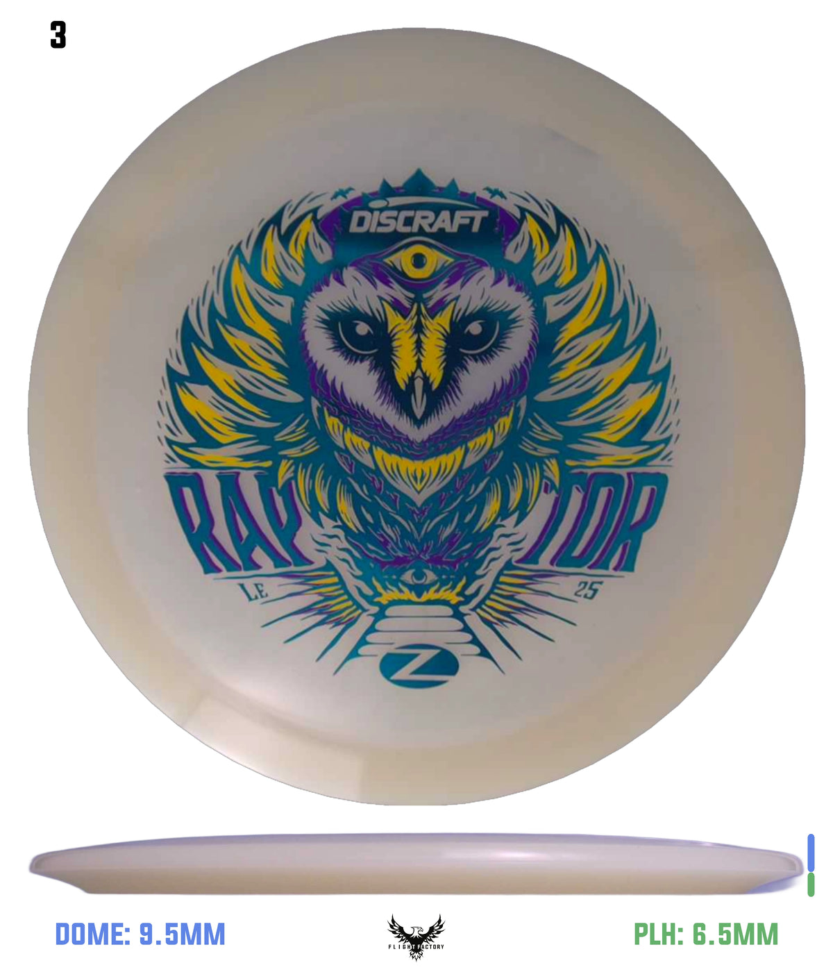 Discraft TriFoil UV Z Raptor - Ledgestone Season 3 (2025)