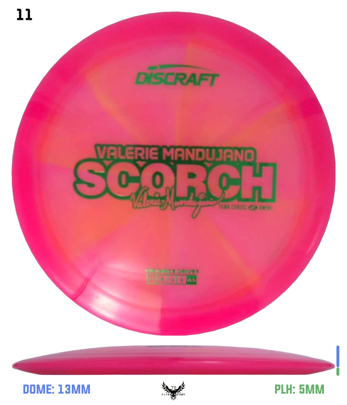 Discraft Valerie Mandujano 2025 Tour Series Scorch