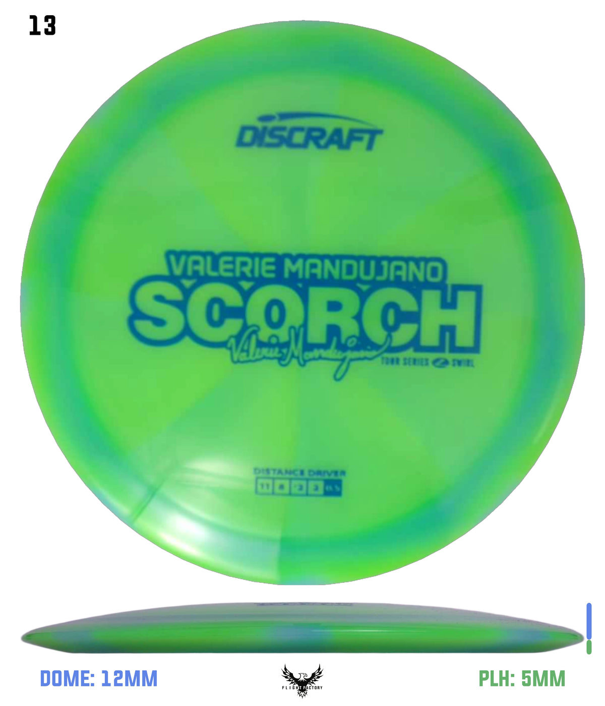 Discraft Valerie Mandujano 2025 Tour Series Scorch