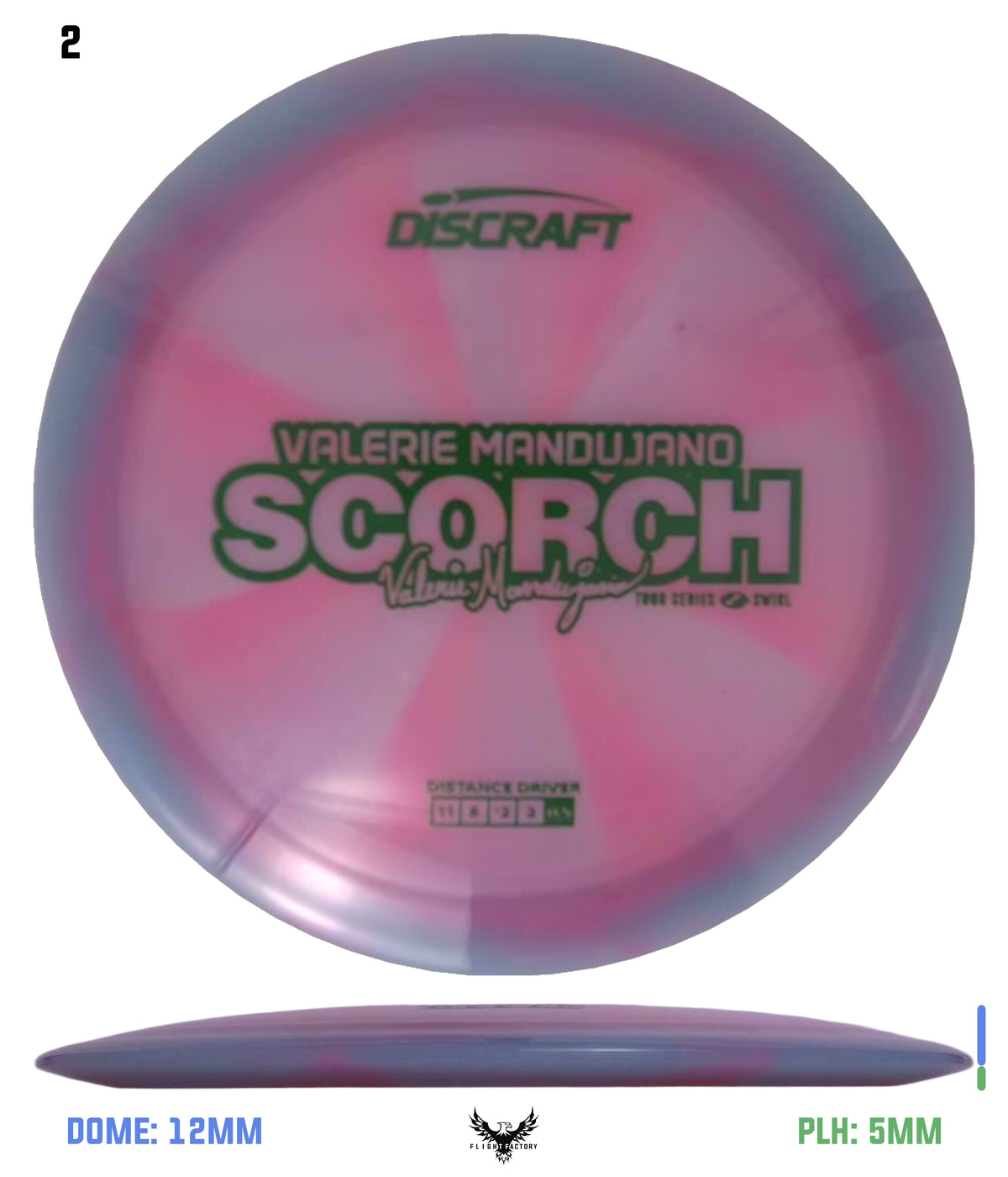Discraft Valerie Mandujano 2025 Tour Series Scorch