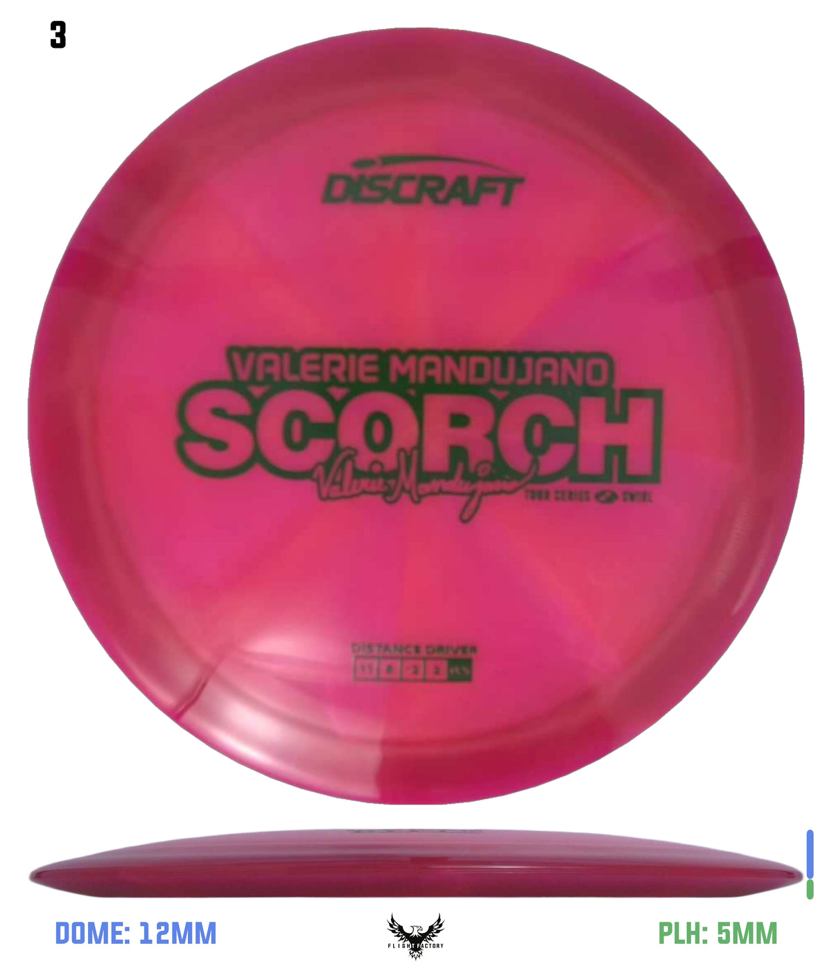 Discraft Valerie Mandujano 2025 Tour Series Scorch