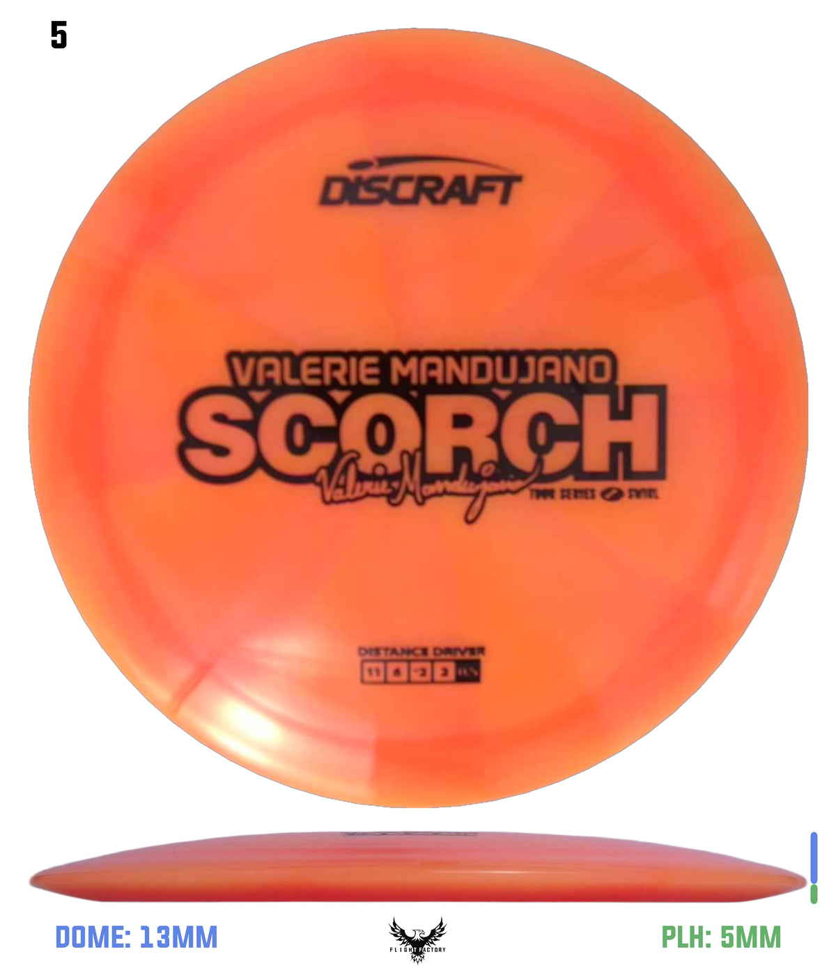 Discraft Valerie Mandujano 2025 Tour Series Scorch