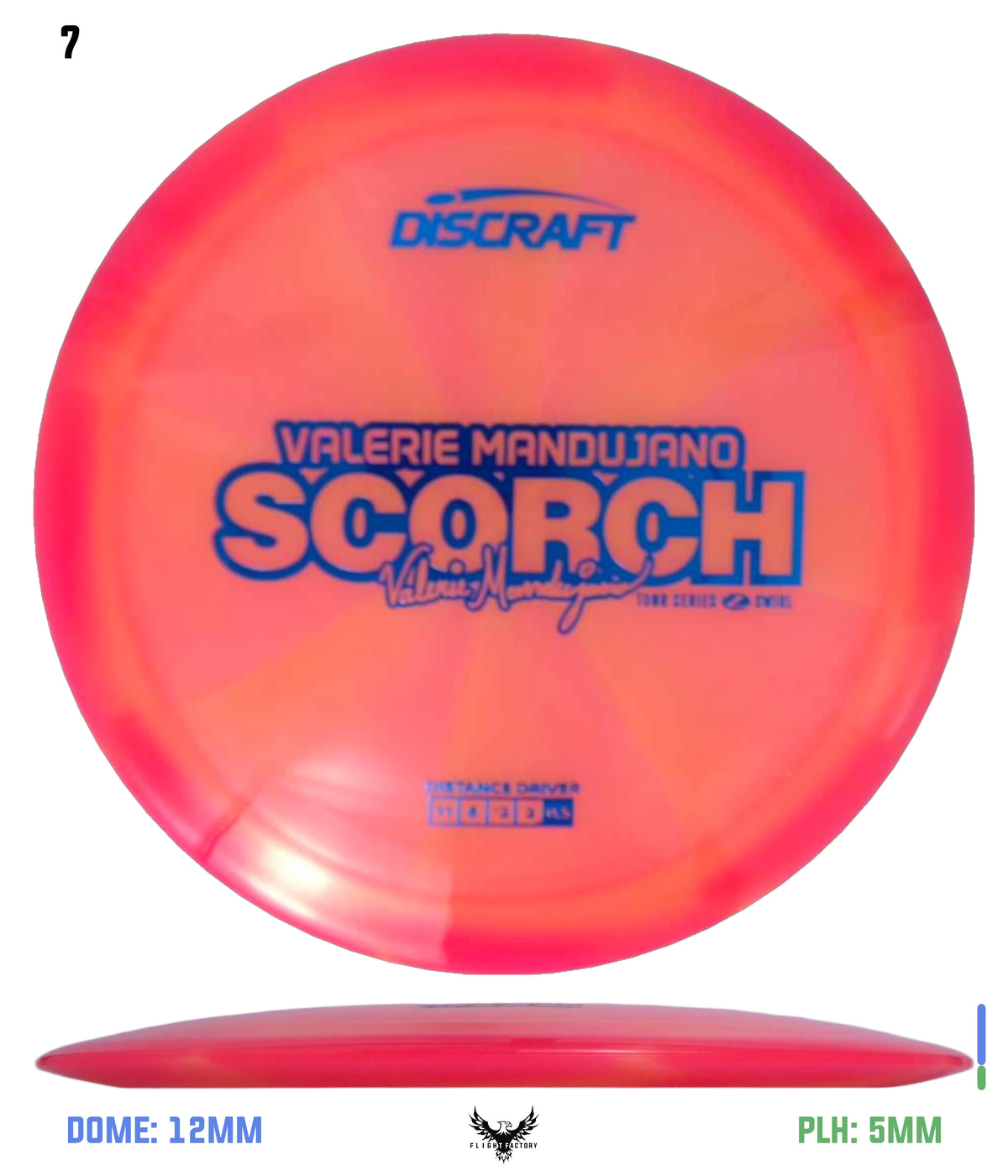 Discraft Valerie Mandujano 2025 Tour Series Scorch