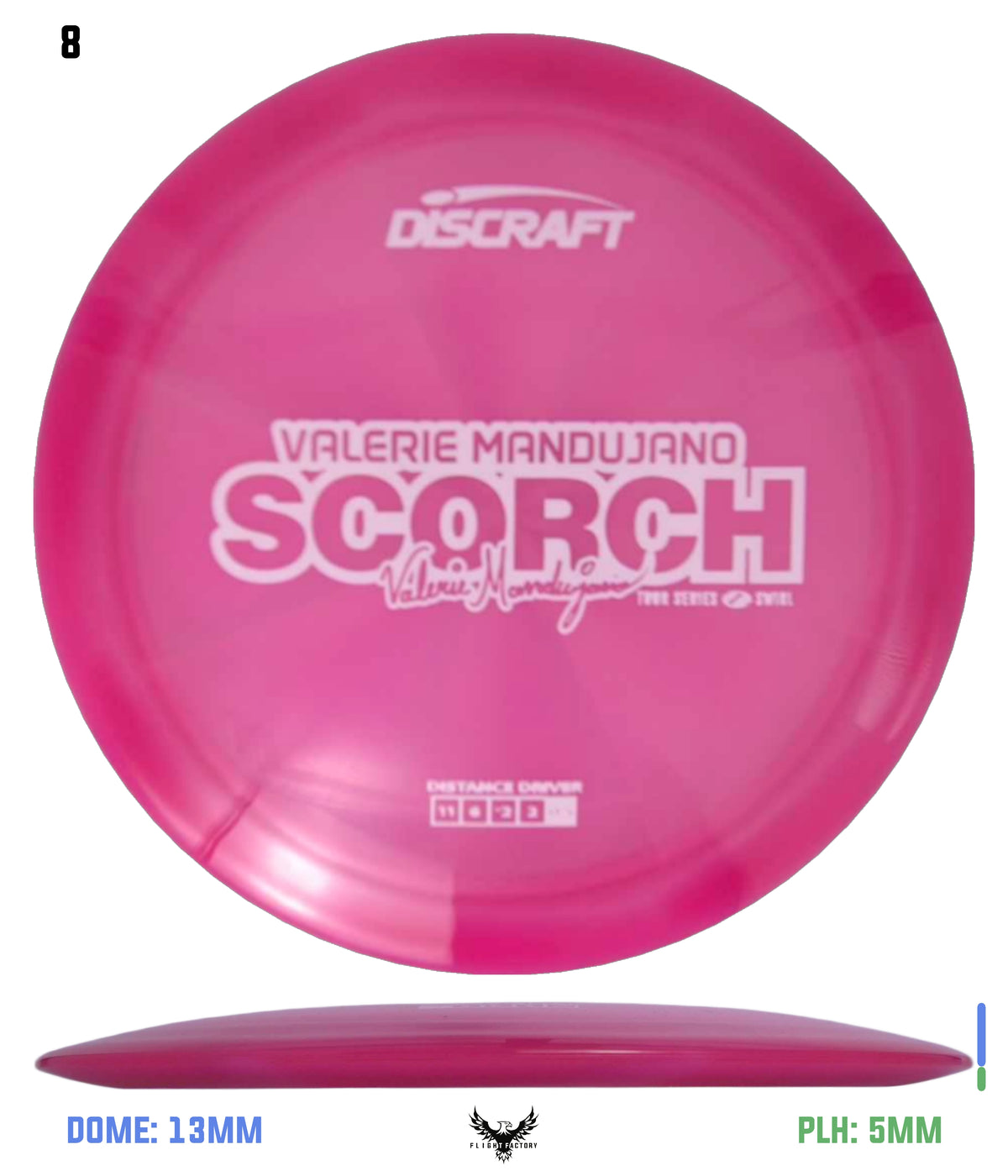 Discraft Valerie Mandujano 2025 Tour Series Scorch