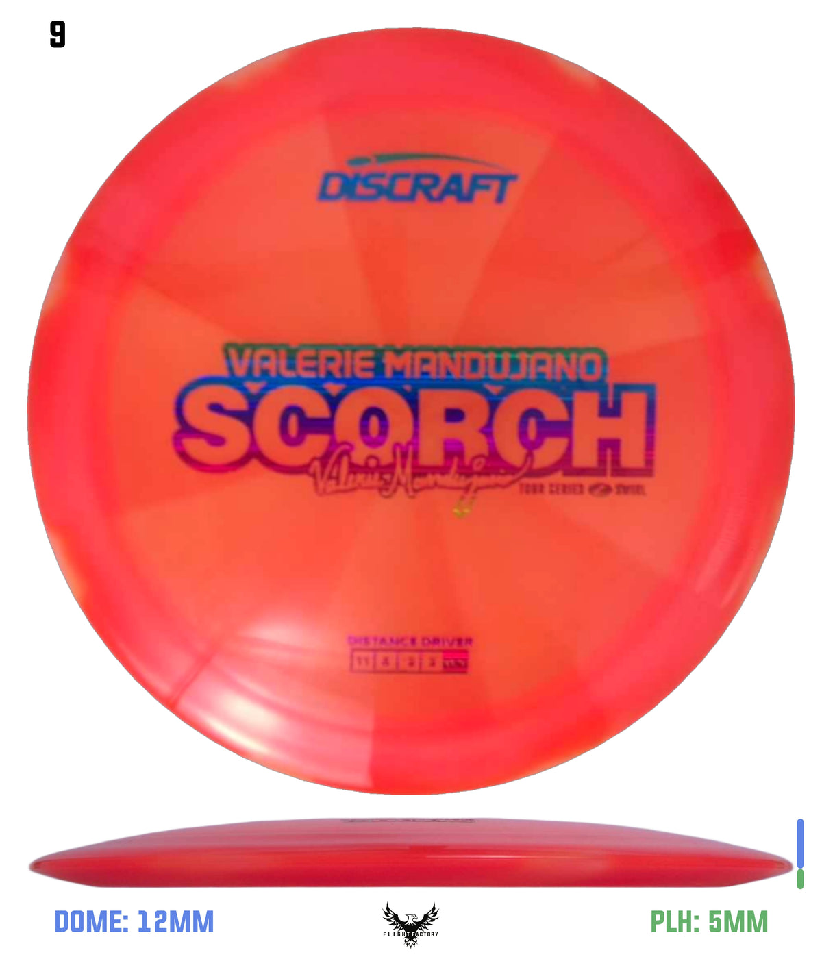 Discraft Valerie Mandujano 2025 Tour Series Scorch