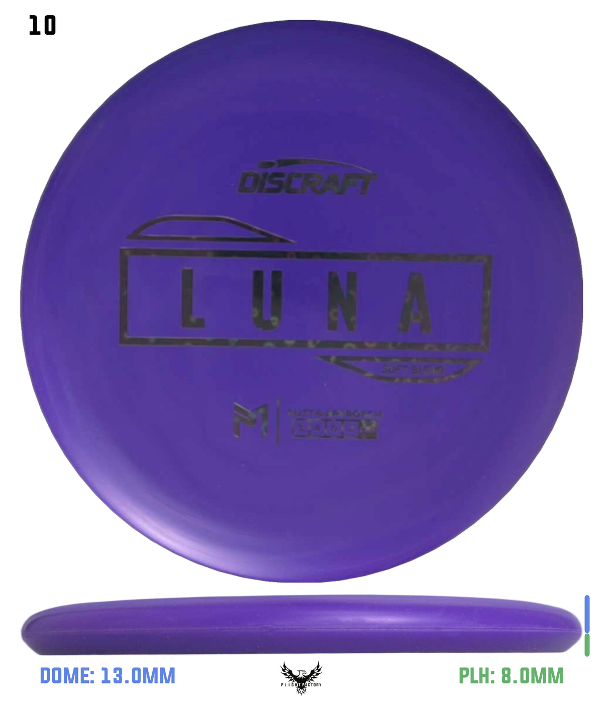 Discraft Paul McBeth Putter Line Luna - Soft Blend