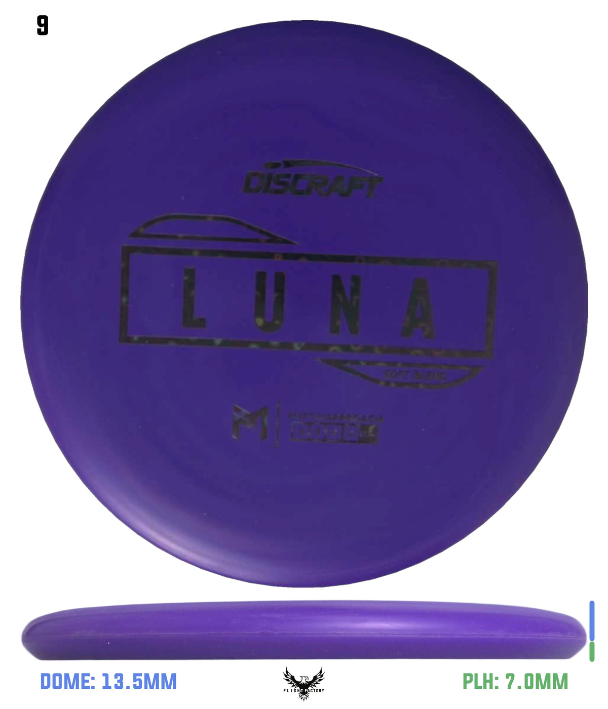 Discraft Paul McBeth Putter Line Luna - Soft Blend