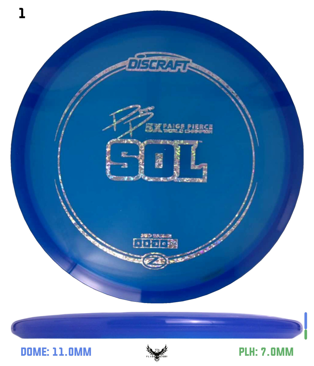 Discraft Z Sol - Paige Pierce 5x Signature Series