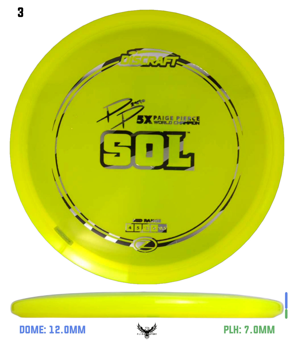 Discraft Z Sol - Paige Pierce 5x Signature Series