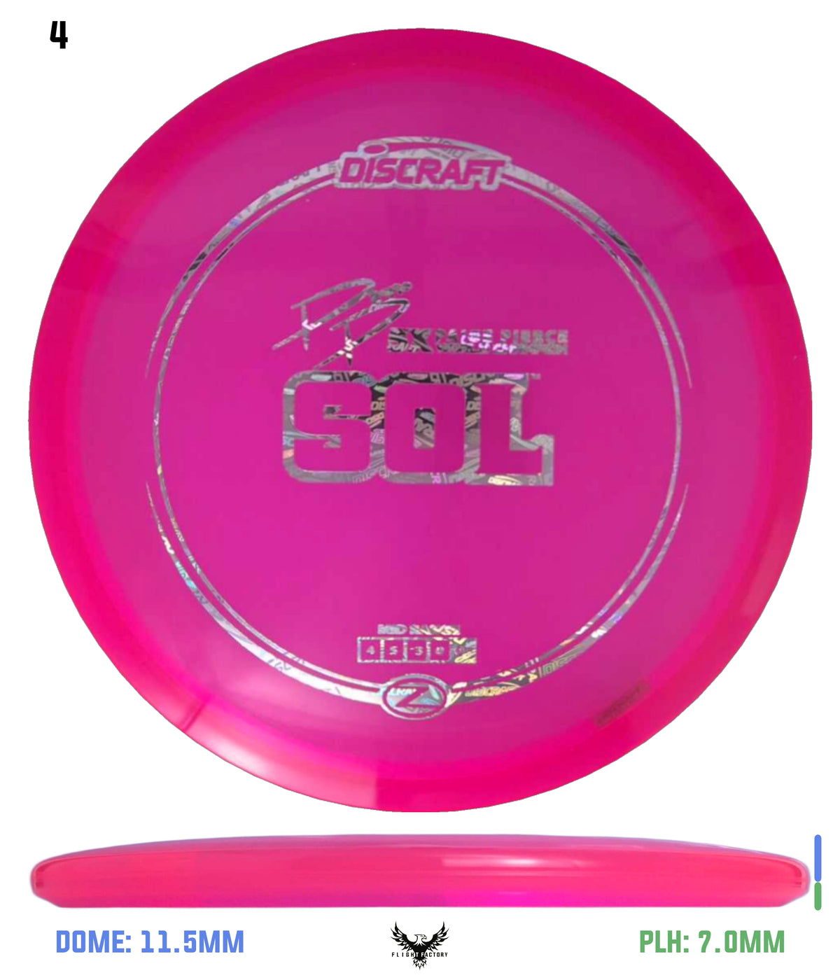 Discraft Z Sol - Paige Pierce 5x Signature Series