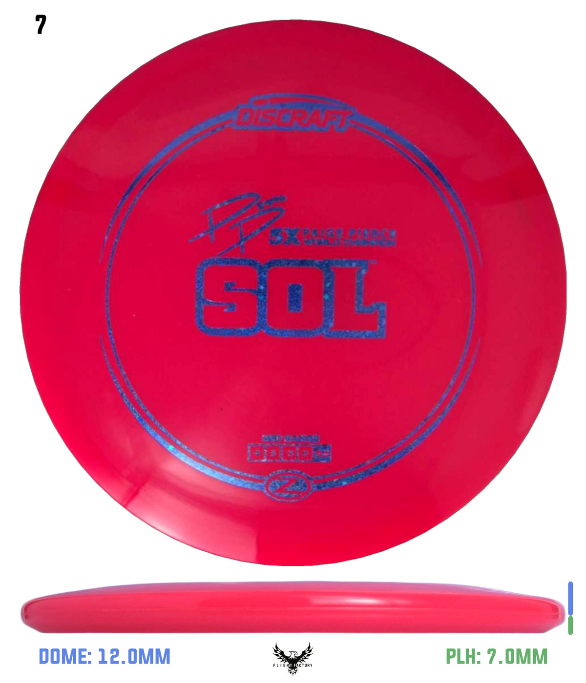 Discraft Z Sol - Paige Pierce 5x Signature Series