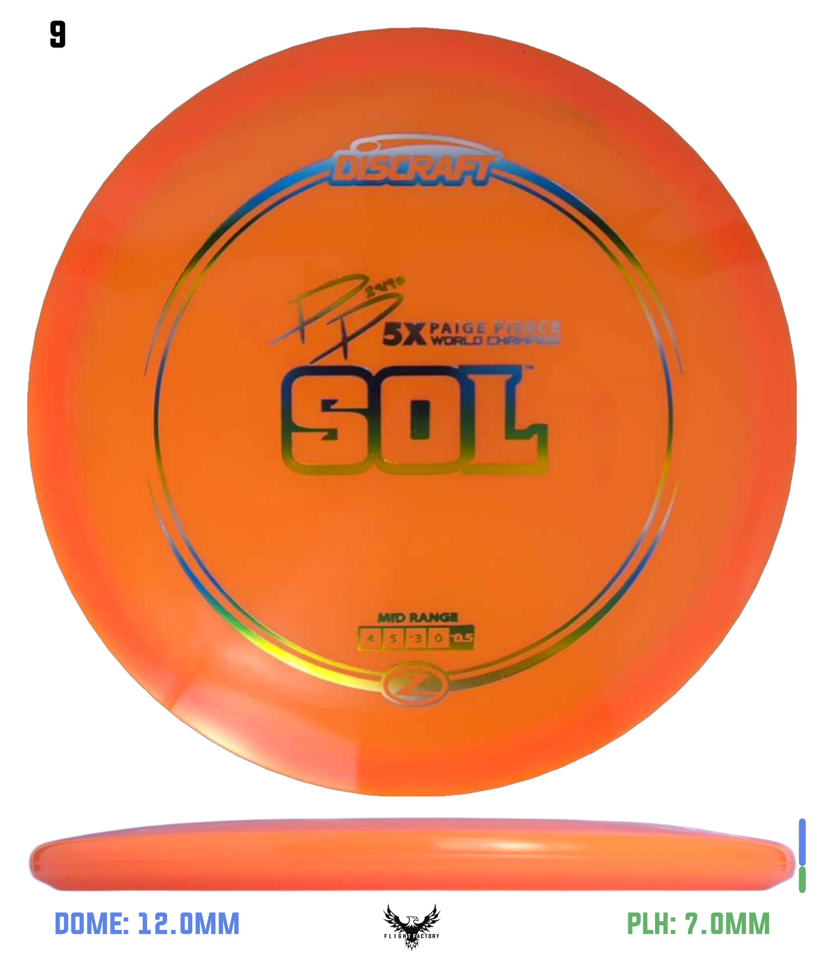 Discraft Z Sol - Paige Pierce 5x Signature Series