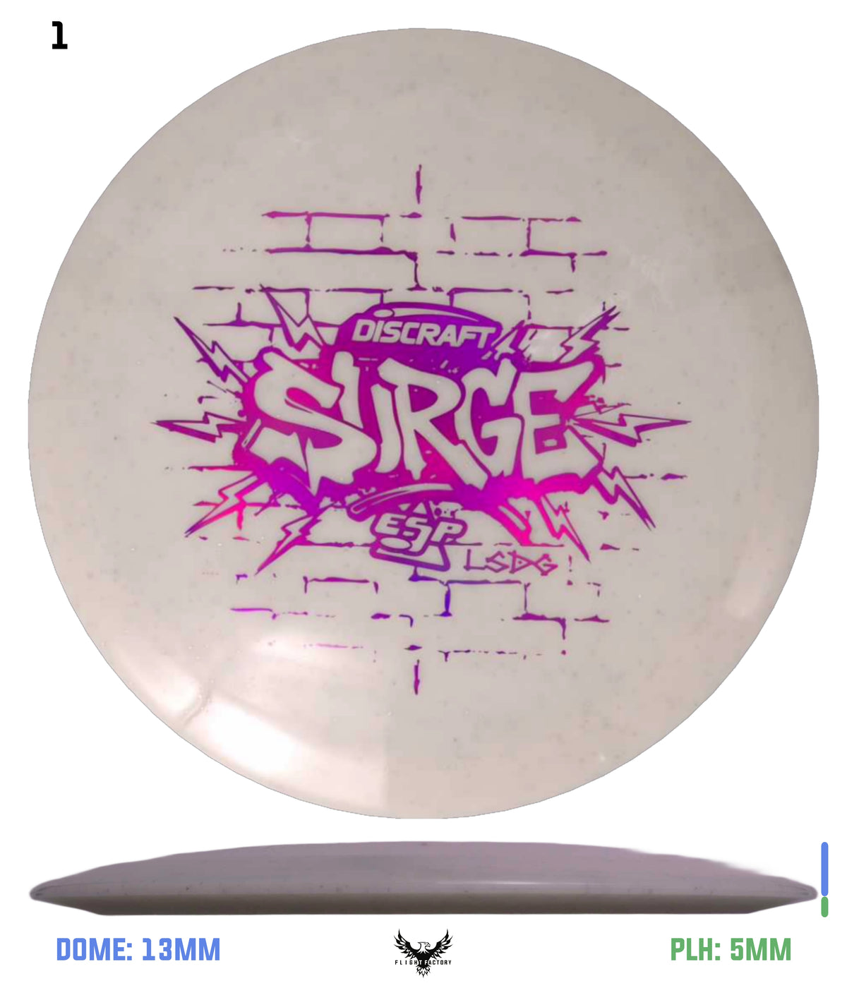 Discraft ESP Glo Sparkle Surge - Ledgestone Wave 2 (2025)