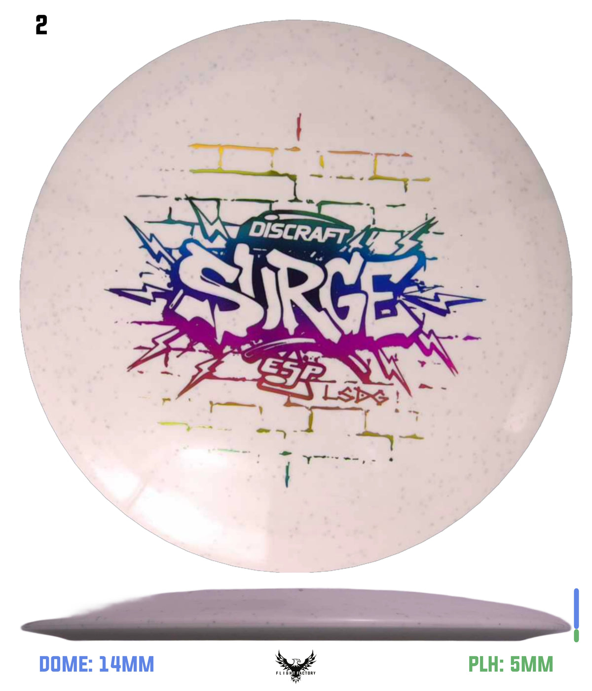 Discraft ESP Glo Sparkle Surge - Ledgestone Wave 2 (2025)