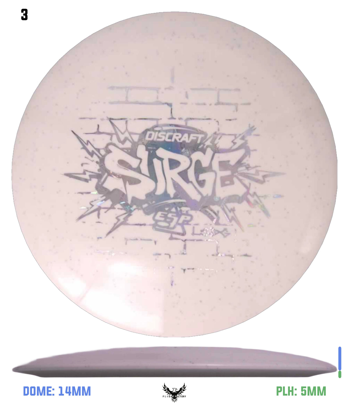 Discraft ESP Glo Sparkle Surge - Ledgestone Wave 2 (2025)