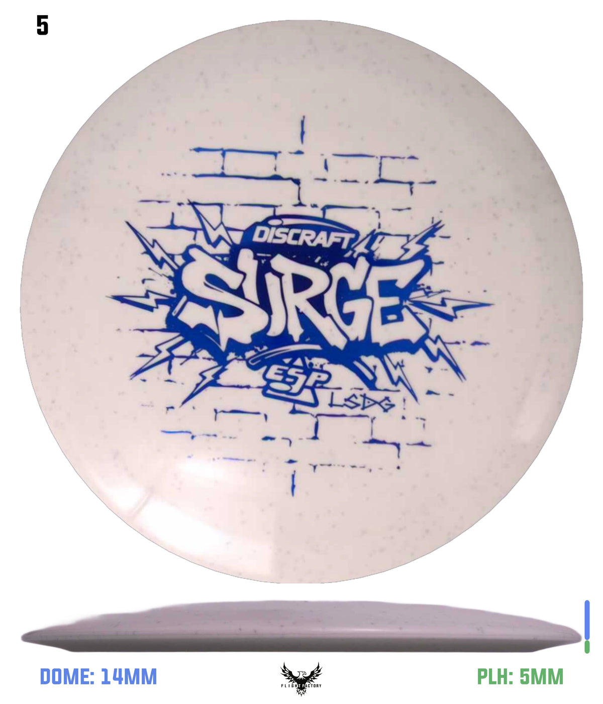 Discraft ESP Glo Sparkle Surge - Ledgestone Wave 2 (2025)