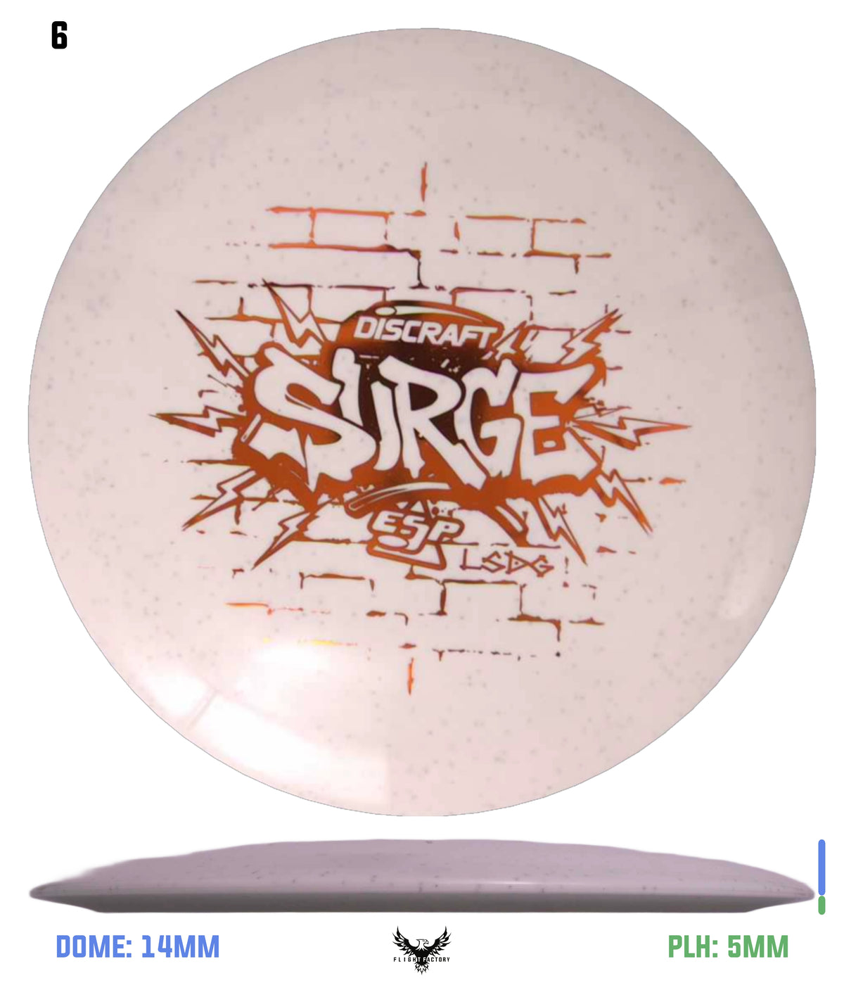Discraft ESP Glo Sparkle Surge - Ledgestone Wave 2 (2025)