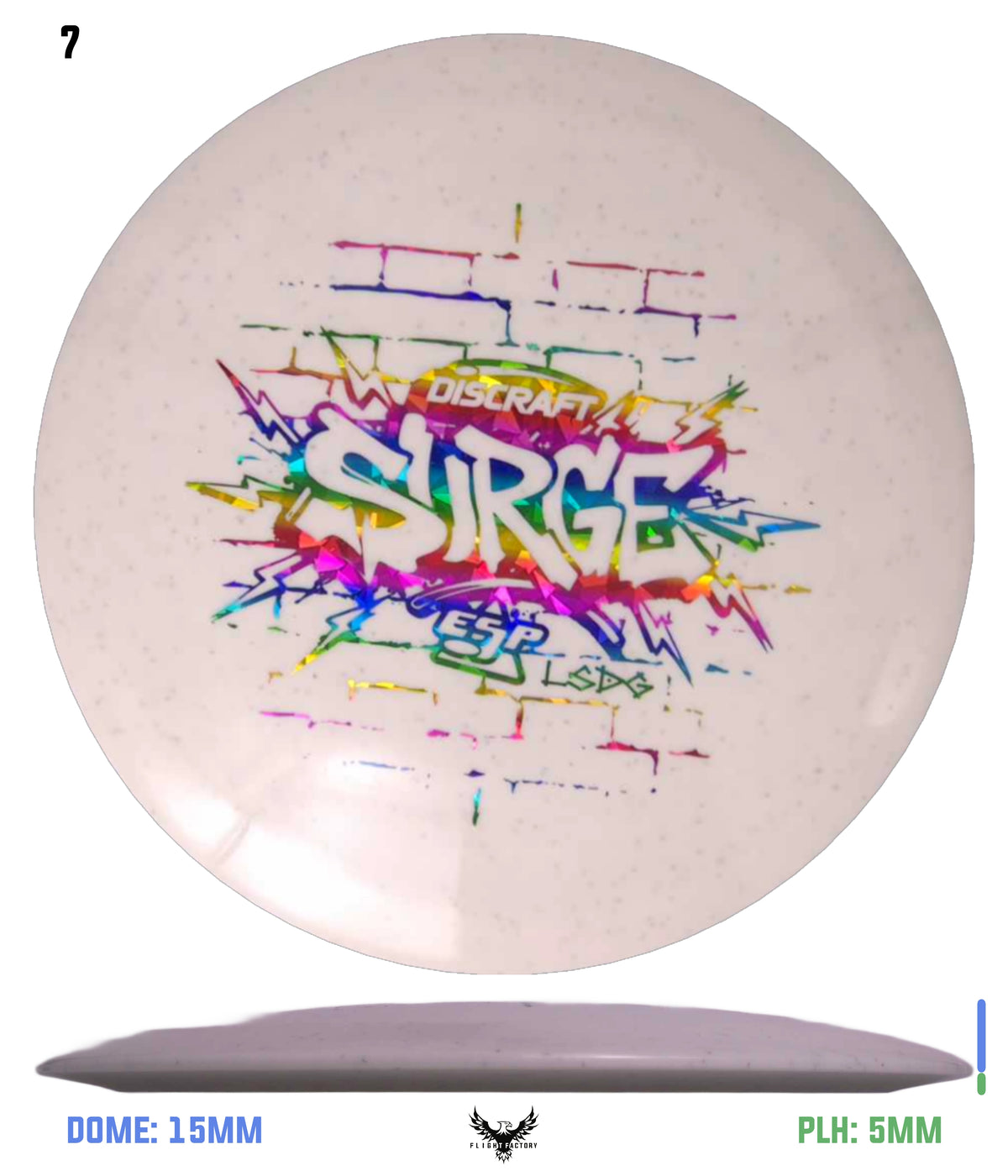 Discraft ESP Glo Sparkle Surge - Ledgestone Wave 2 (2025)