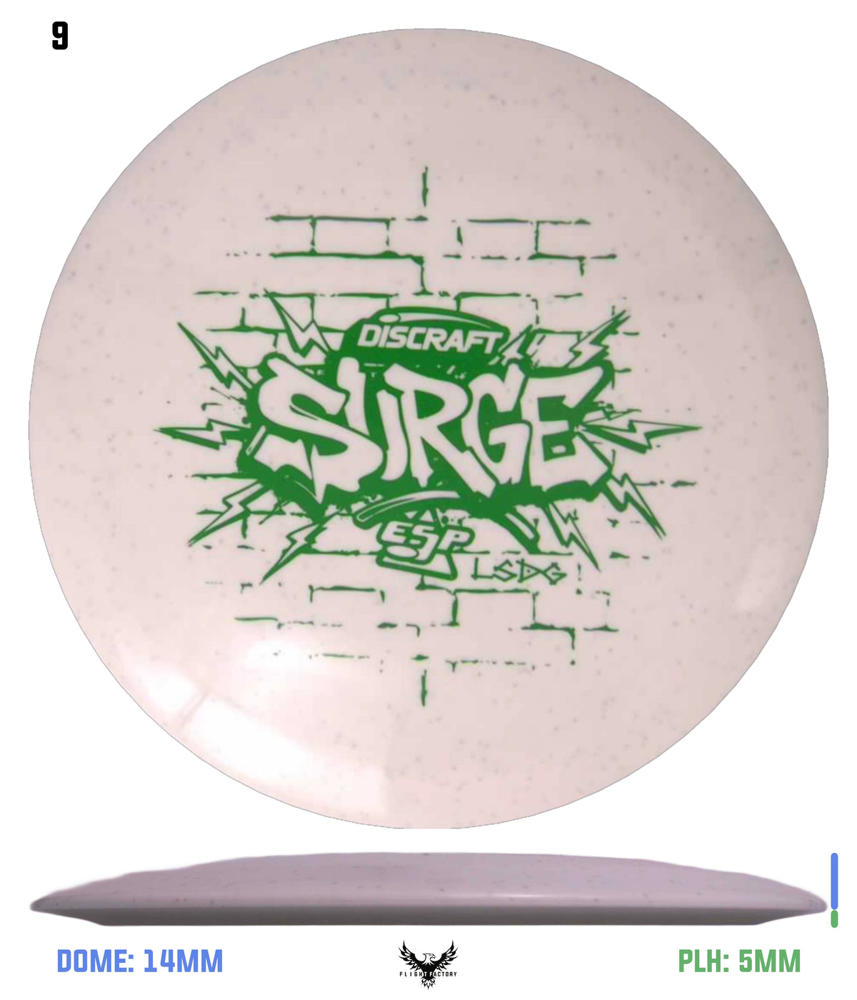 Discraft ESP Glo Sparkle Surge - Ledgestone Wave 2 (2025)