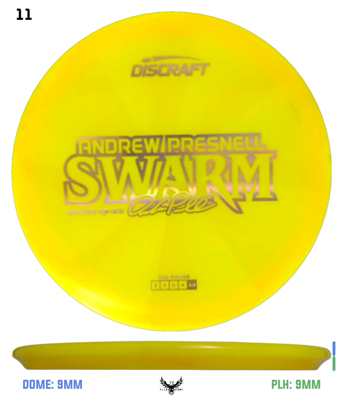 Discraft Andrew Presnell 2025 Tour Series Z Swirl Swarm