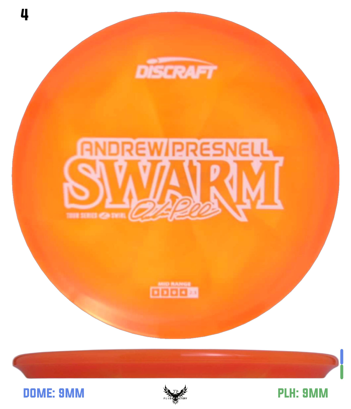 Discraft Andrew Presnell 2025 Tour Series Z Swirl Swarm