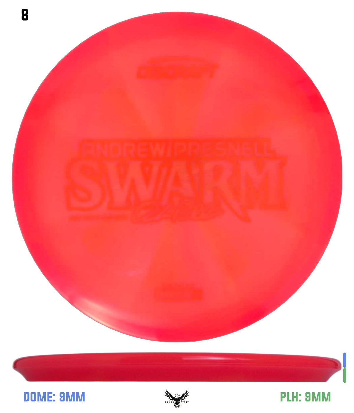 Discraft Andrew Presnell 2025 Tour Series Z Swirl Swarm