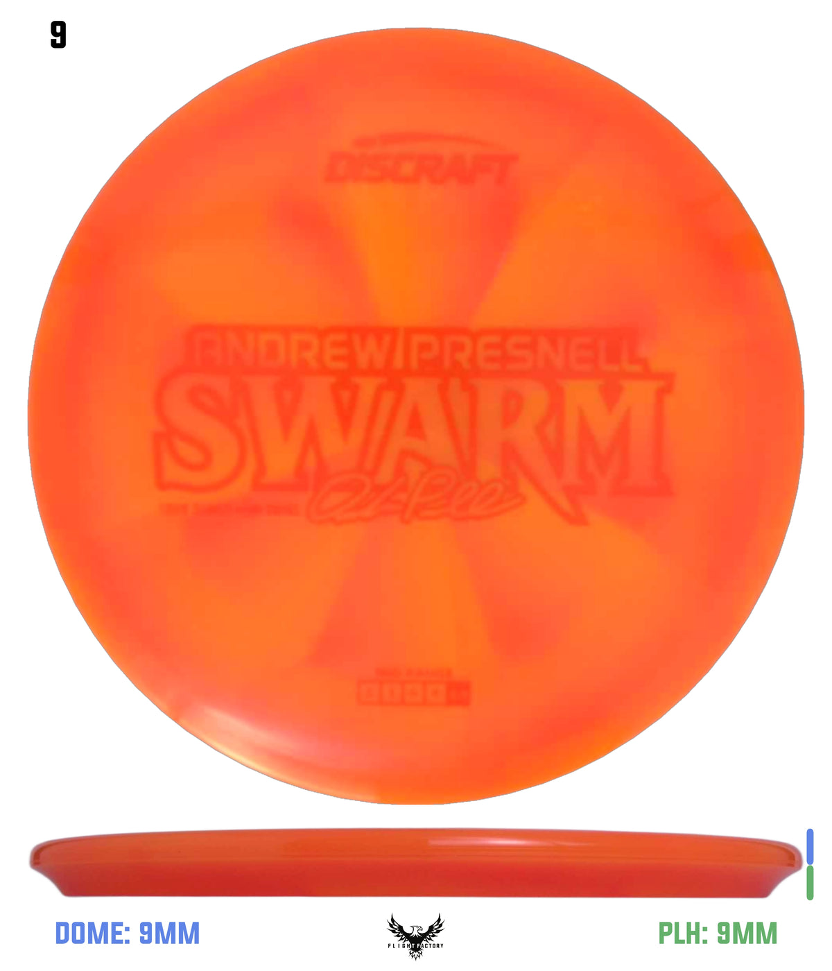 Discraft Andrew Presnell 2025 Tour Series Z Swirl Swarm