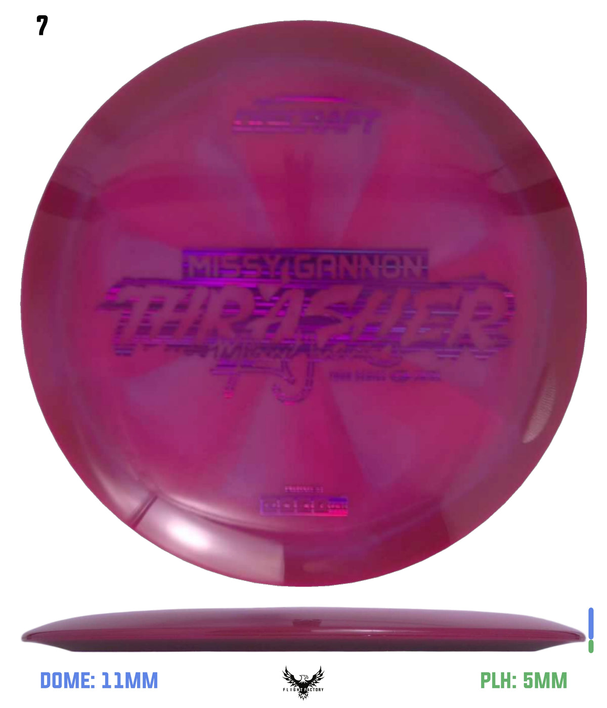 Discraft Missy Gannon 2025 Tour Series Z Swirl Thrasher