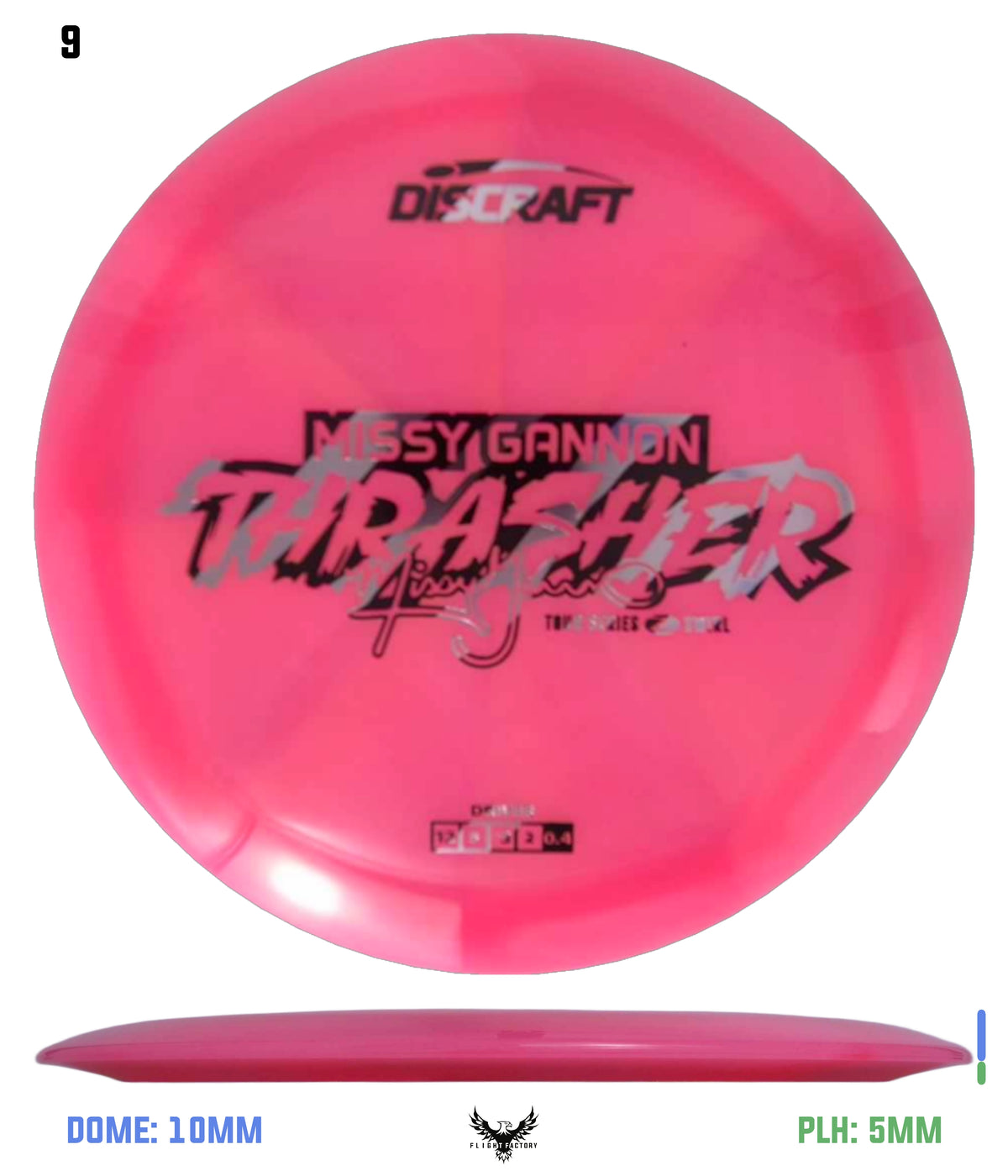 Discraft Missy Gannon 2025 Tour Series Z Swirl Thrasher