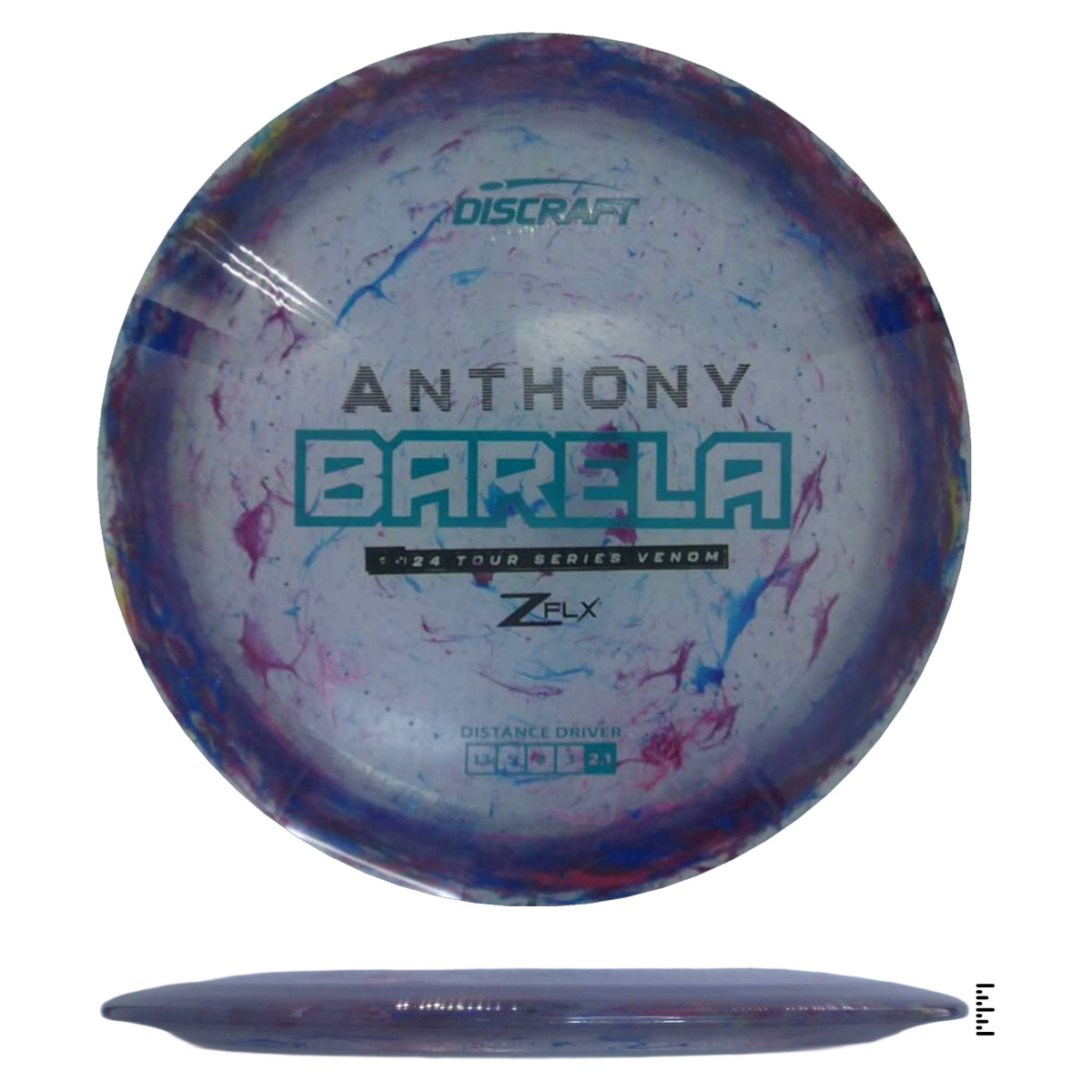 Discraft Anthony Barela Jawbreaker Z FLX Venom - TS 2024 Misprints