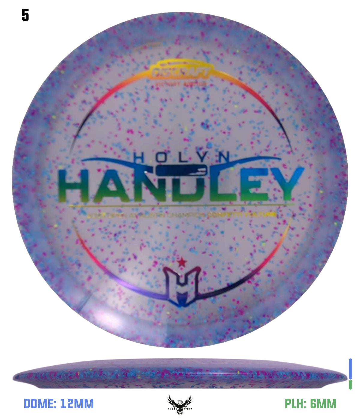 Discraft Z Confetti Vulture - Holyn Handley Open at Austin Victory Edition