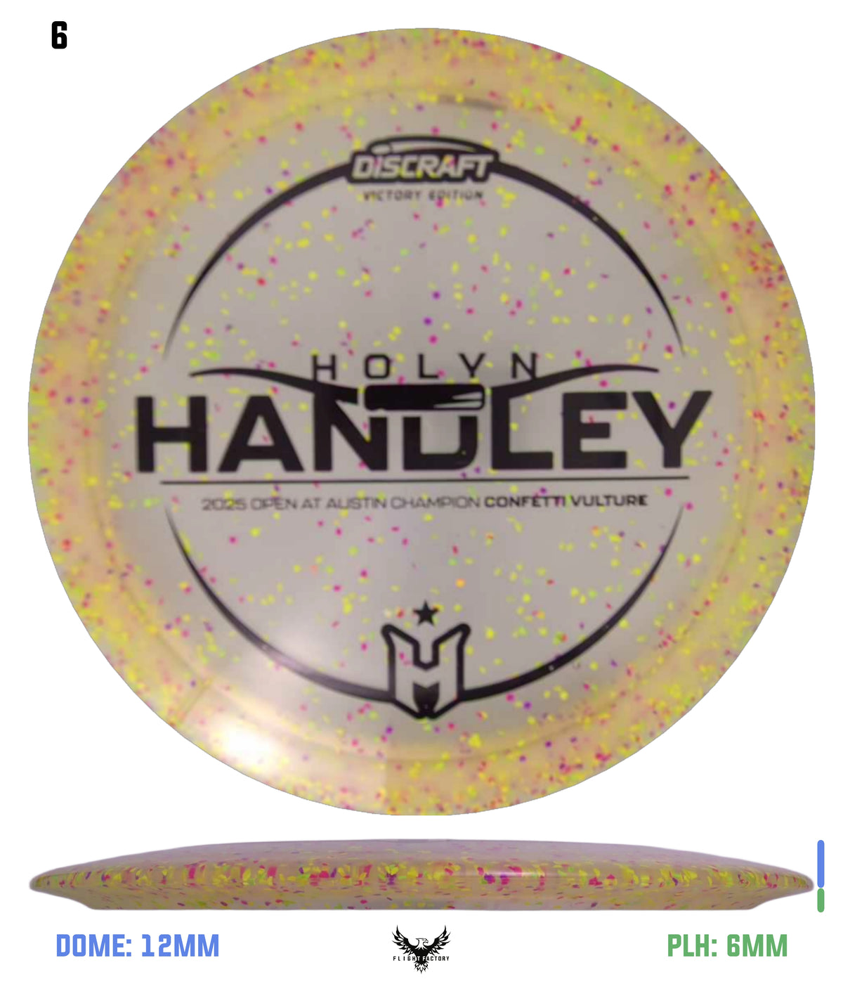 Discraft Z Confetti Vulture - Holyn Handley Open at Austin Victory Edition