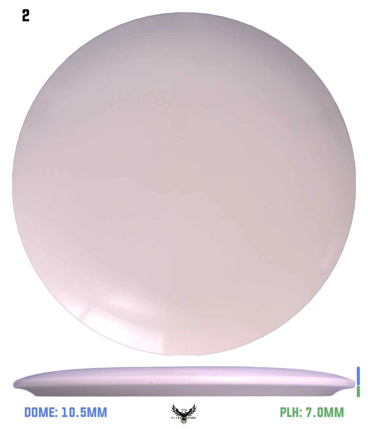 Discraft Paige Pierce White ESP Passion - Bottom Stamp