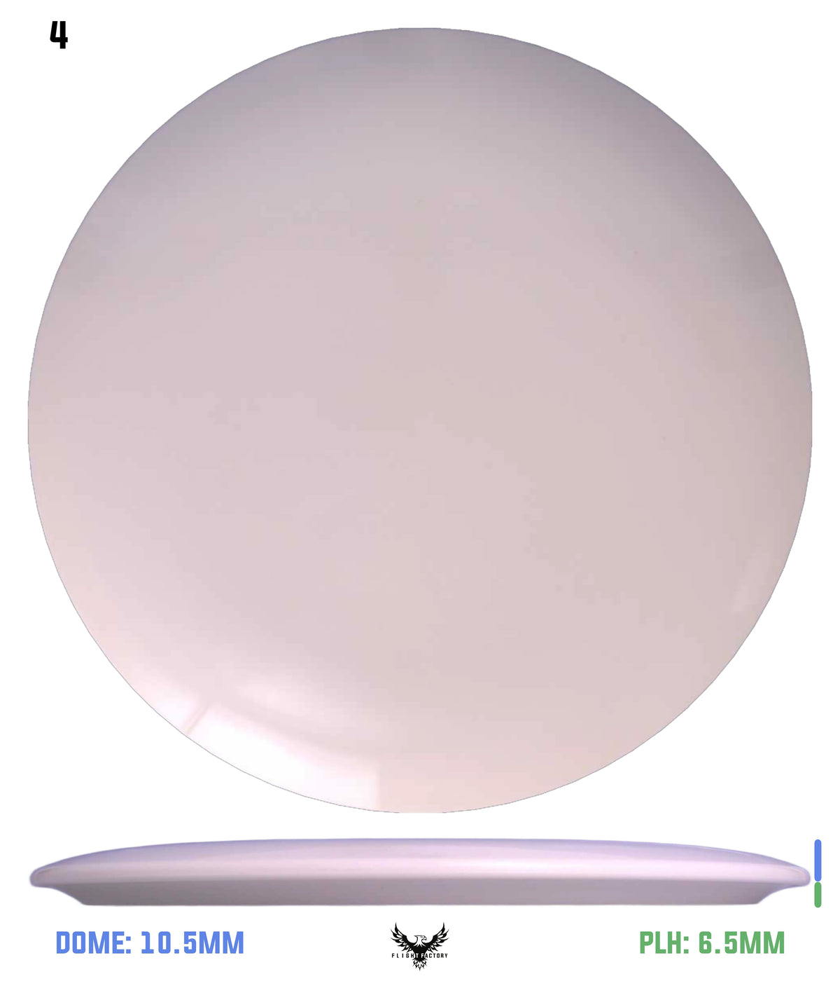 Discraft Paige Pierce White ESP Passion - Bottom Stamp