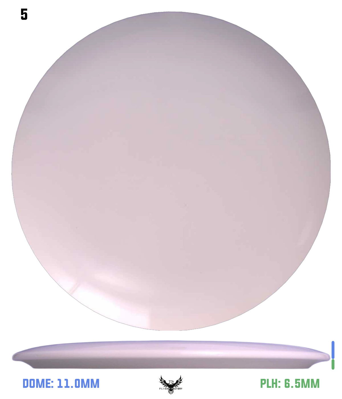 Discraft Paige Pierce White ESP Passion - Bottom Stamp