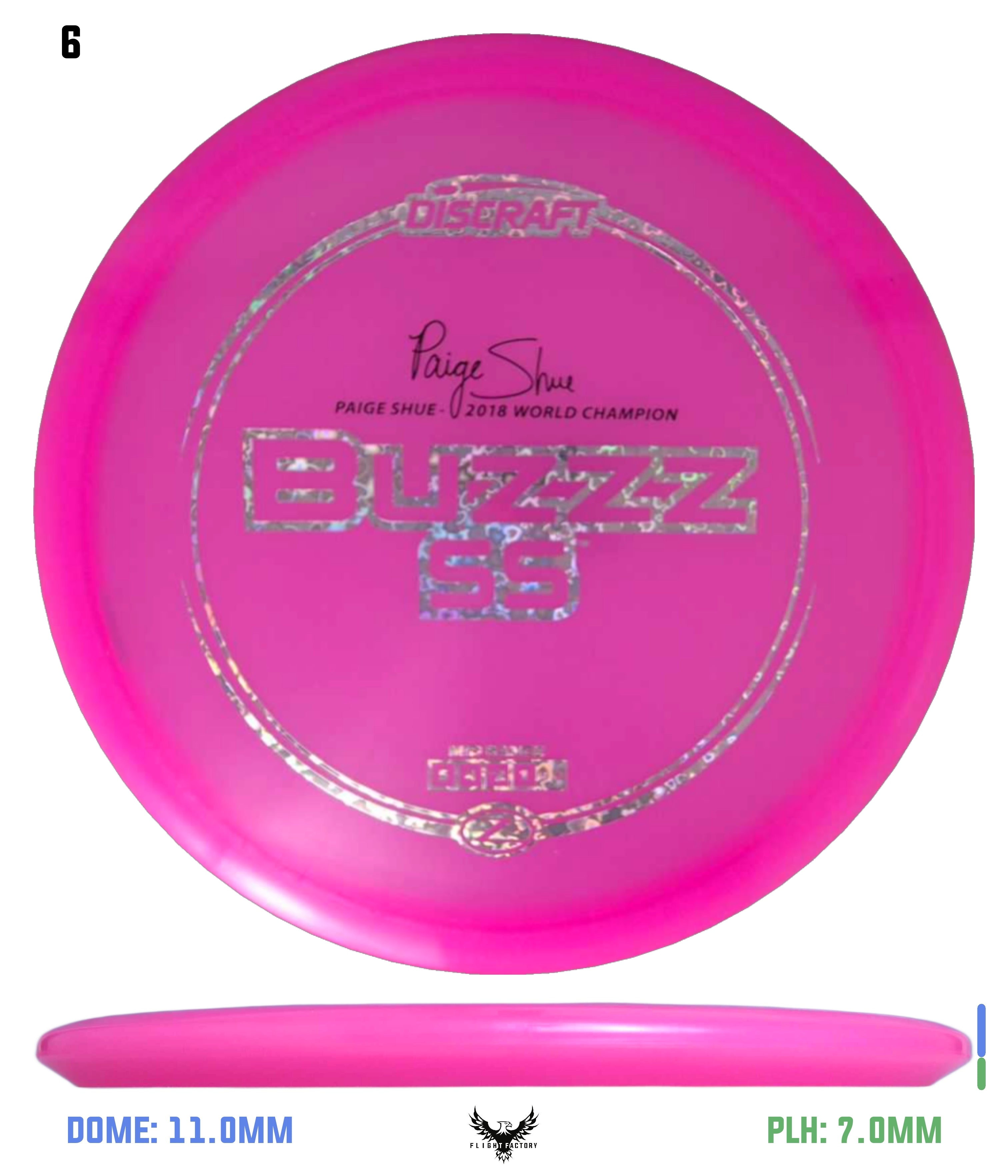 Discraft Z Buzzz SS - Paige Shue Signature Series - Flight Factory