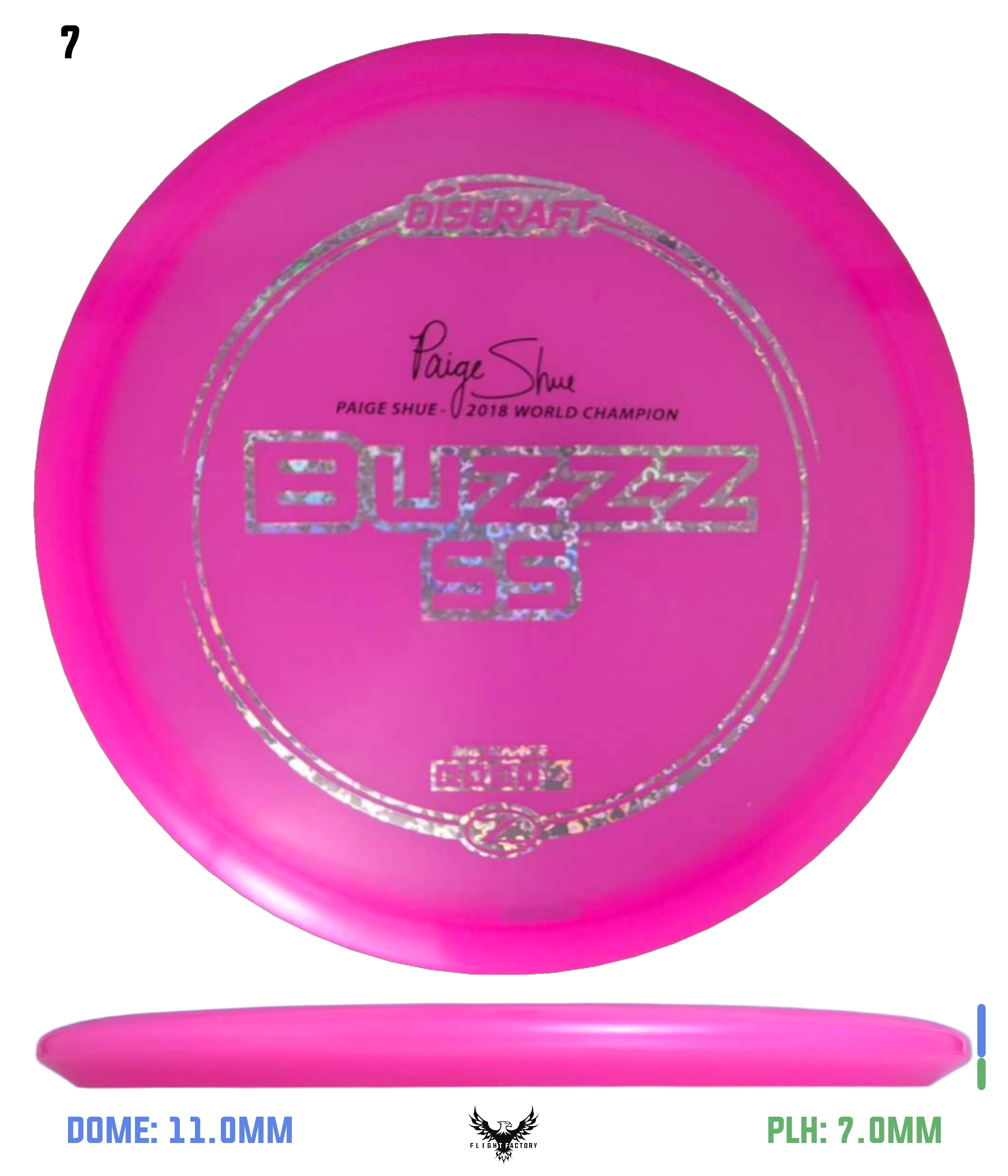 Discraft Z Buzzz SS - Paige Shue Signature Series - Flight Factory