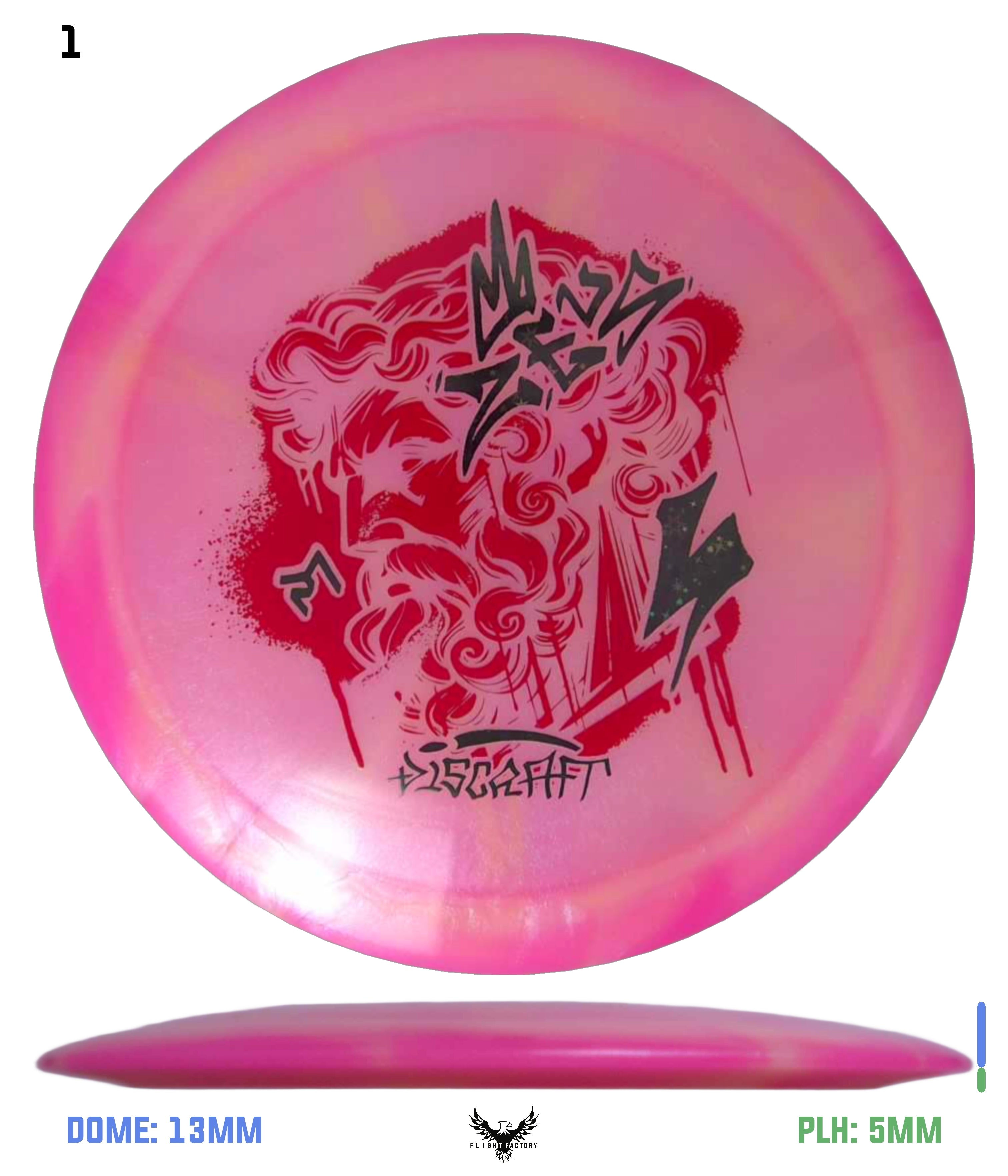 Discraft Paul McBeth Z Swirl Colorshift Zeus - Supreme