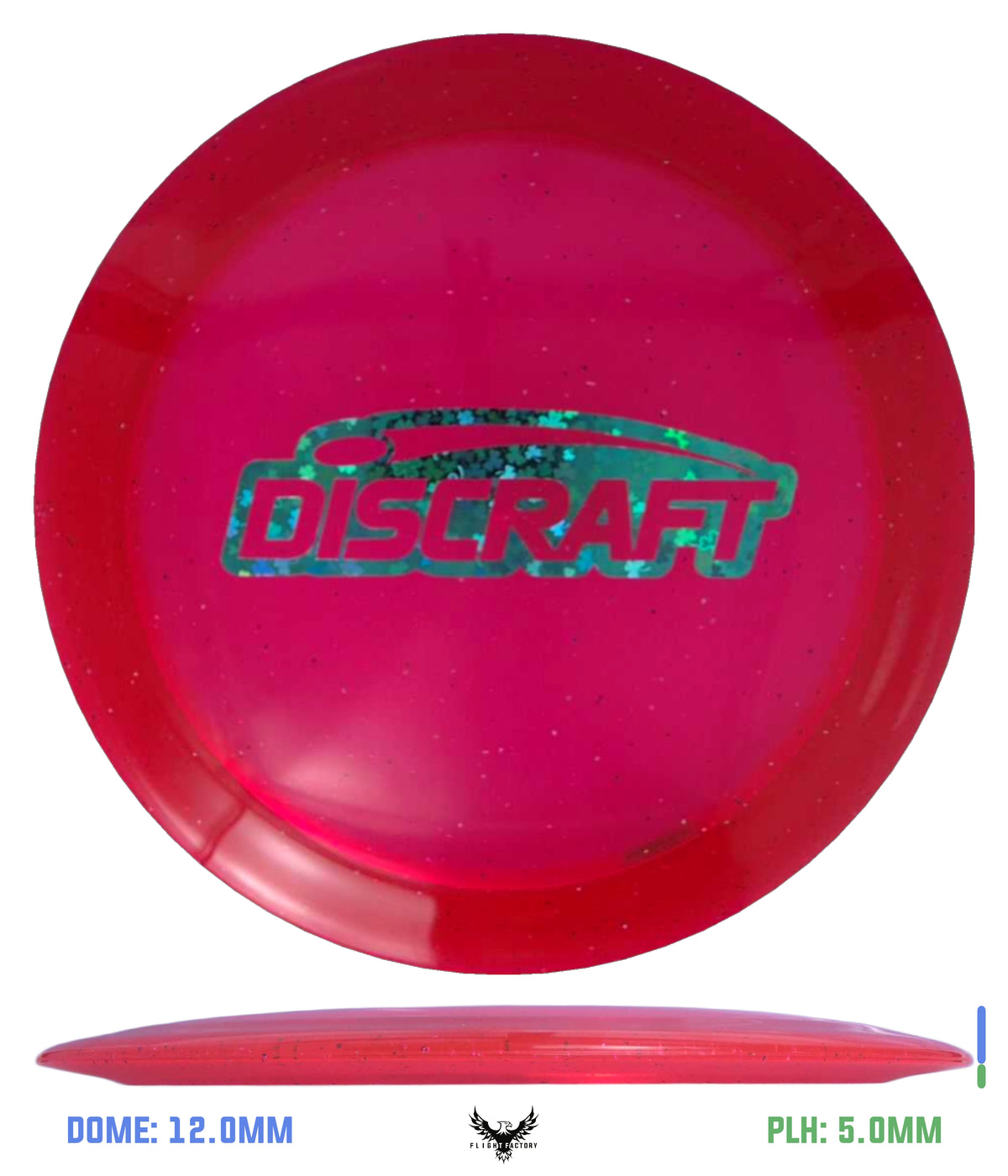 Discraft Paul McBeth Z Sparkle Zeus - Discraft Bar Stamp