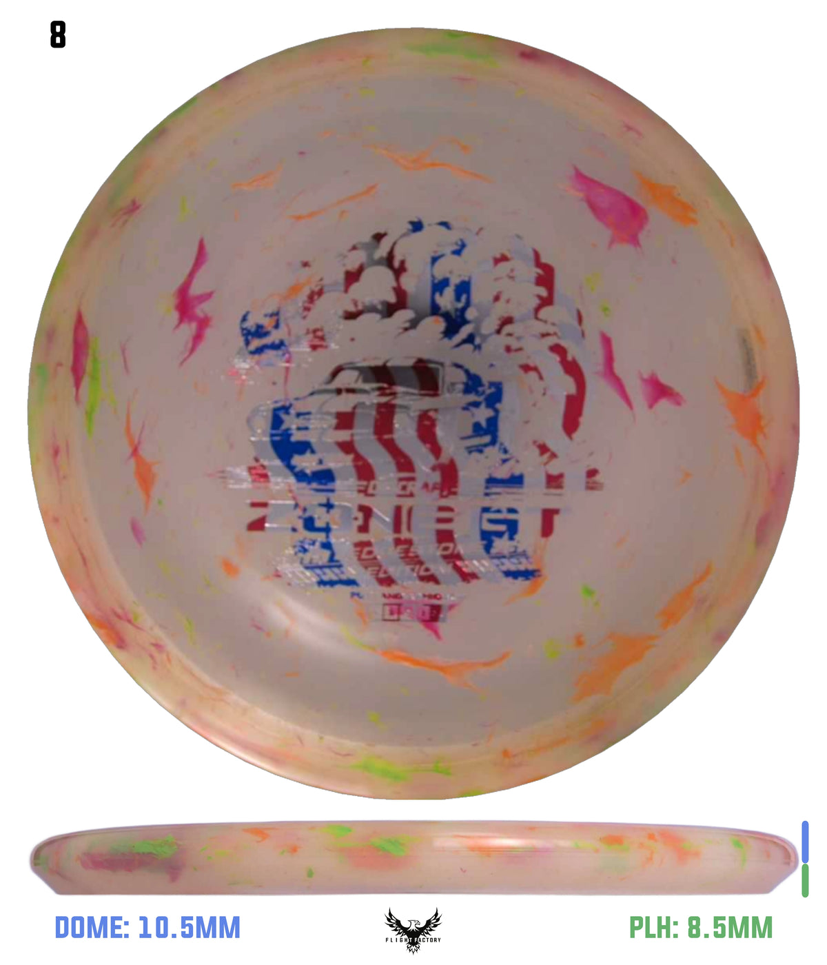 Discraft Jawbreaker Z FLX Zone GT - Ledgestone Season 3 (2025)